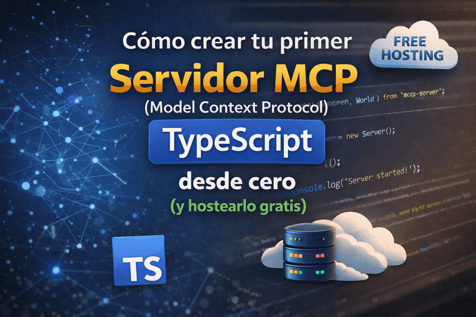 Cómo crear tu primer servidor MCP con TypeScript desde cero (y hostearlo gratis)